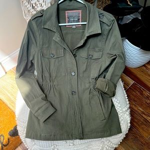 Maurices Utility Army Green Jacket- Medium